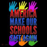 America Make Our Schools Safe Again Coaster thumb 2