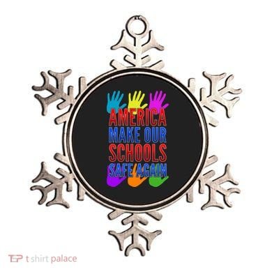 America Make Our Schools Safe Again Ornament
