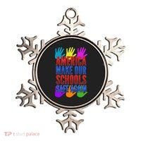 America Make Our Schools Safe Again Ornament thumb 0