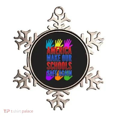 America Make Our Schools Safe Again Ornament