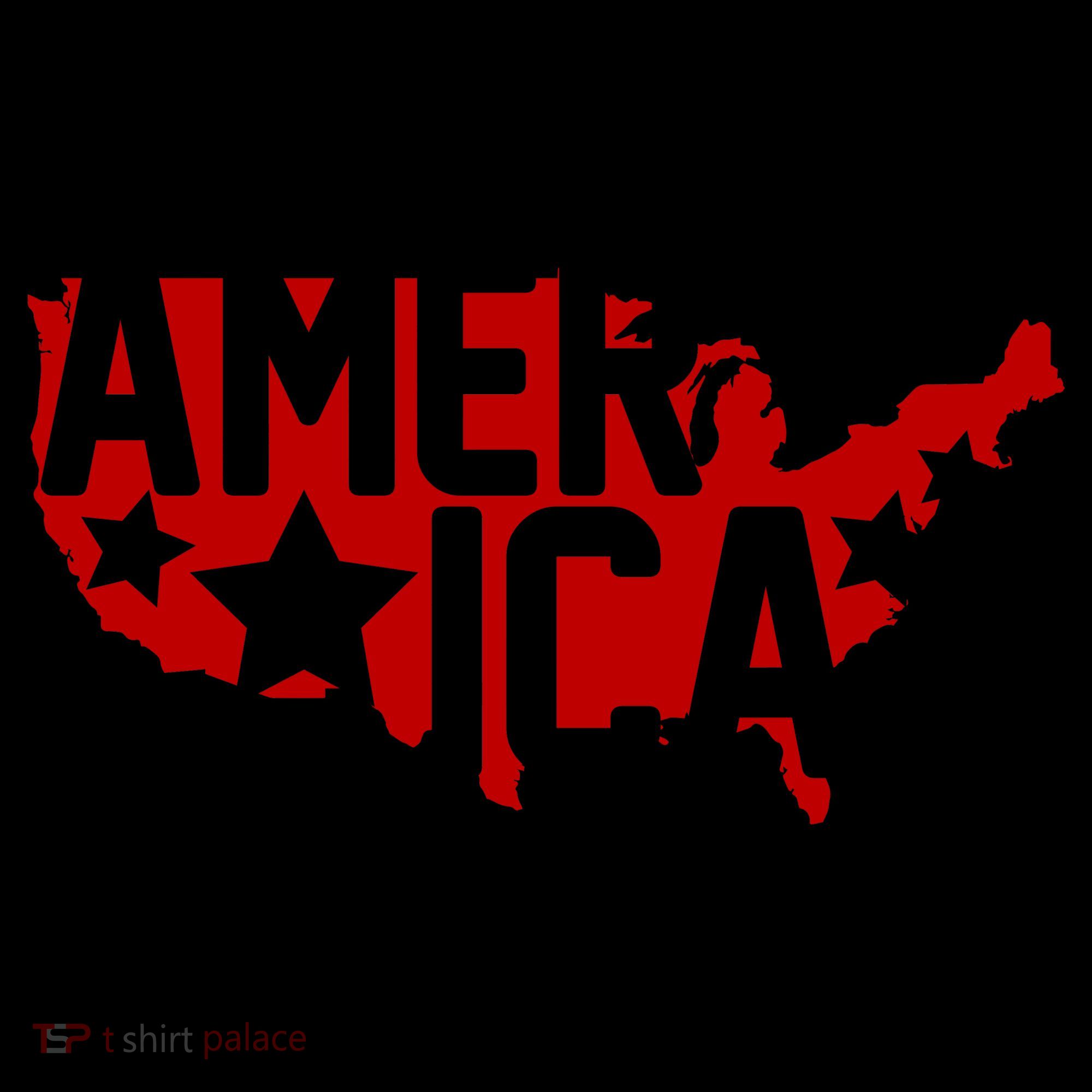 America State Map Coffee Mug