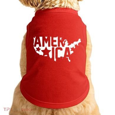 America State Map Doggie Tank
