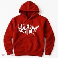 America State Map Hoodie thumb 0