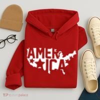 America State Map Hoodie thumb 4
