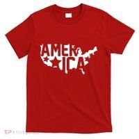 America State Map T-Shirt thumb 0