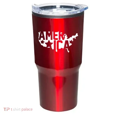 America State Map Tumbler