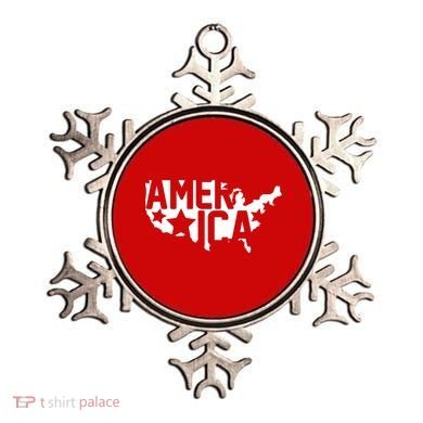 America State Map Ornament