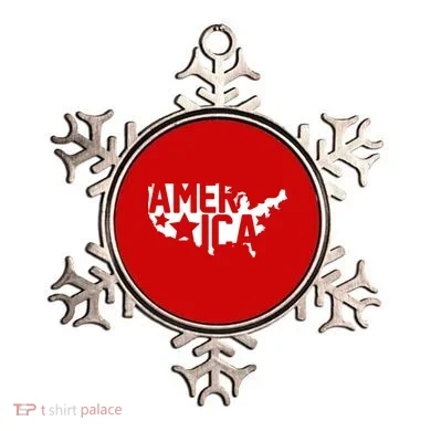 America State Map Ornament
