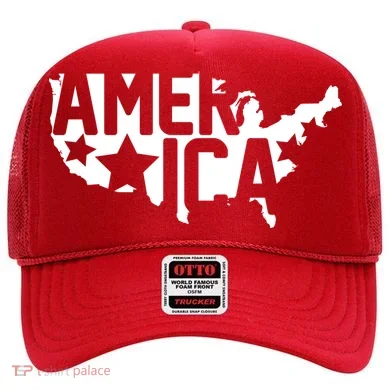 America State Map Hat