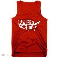 America State Map Tank Top thumb 0