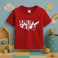 America State Map Toddler T-Shirt thumb 3