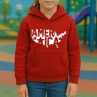 America State Map Kids Hoodie thumb 3