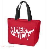 America State Map Tote Bag thumb 3