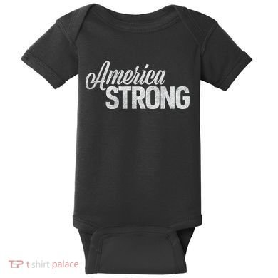 America Strong Baby Bodysuit