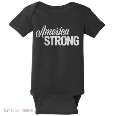 America Strong Baby Bodysuit