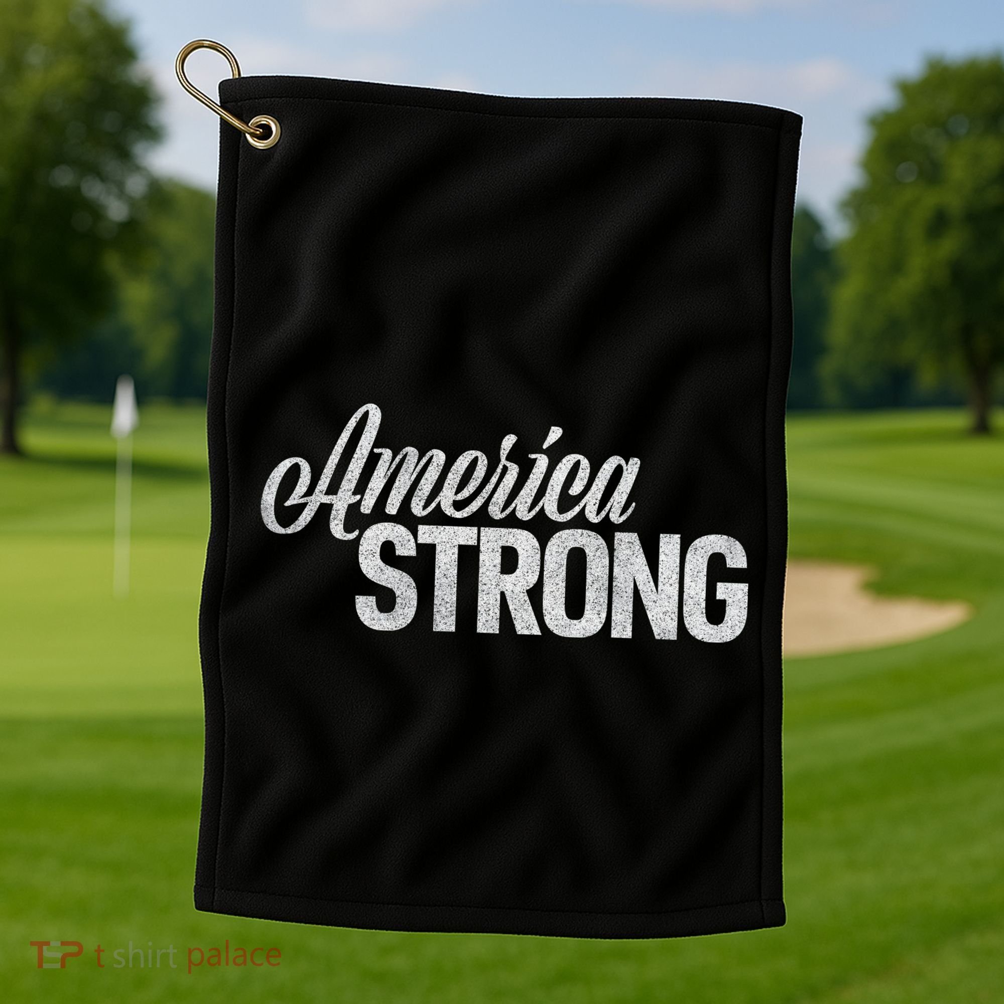 America Strong Golf Towel