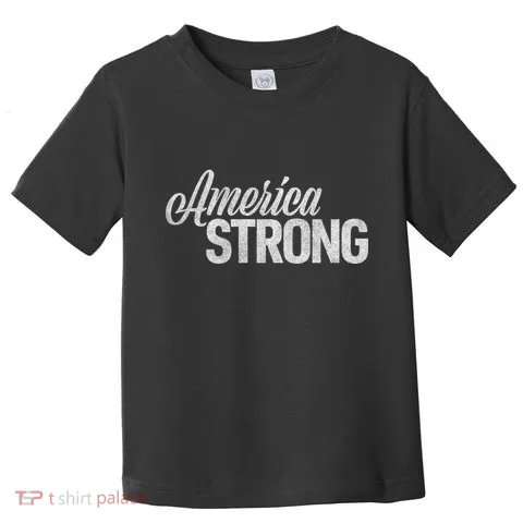 America Strong Toddler T-Shirt in the selected color