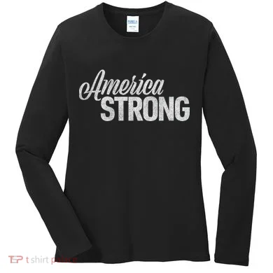 America Strong Women's Long Sleeve Shirt