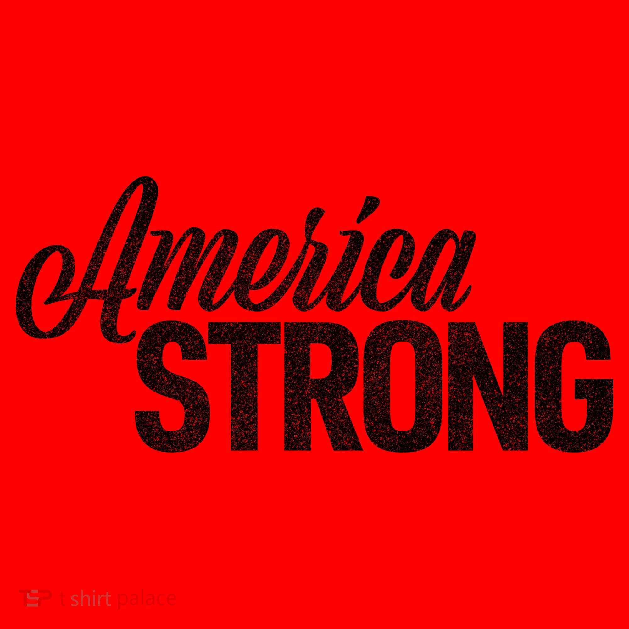 America Strong Santa Hat