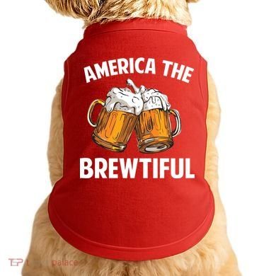 America The Brewtiful Doggie Tank