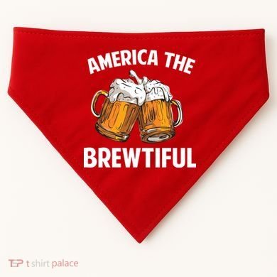 America The Brewtiful USA-Made Doggie Bandana