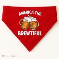 America The Brewtiful USA-Made Doggie Bandana thumb 0