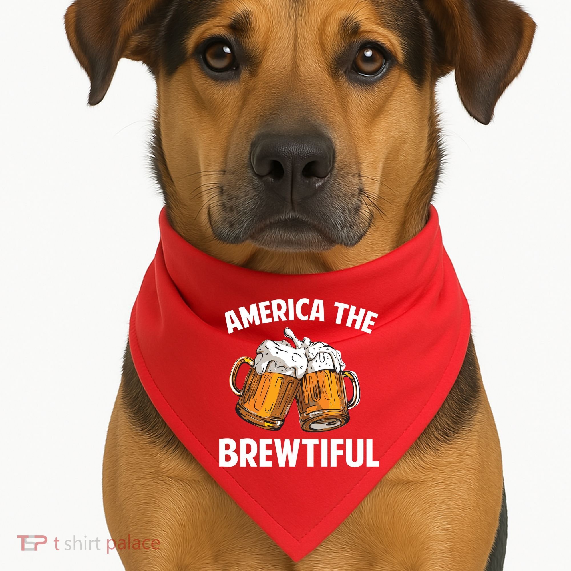 America The Brewtiful USA-Made Doggie Bandana