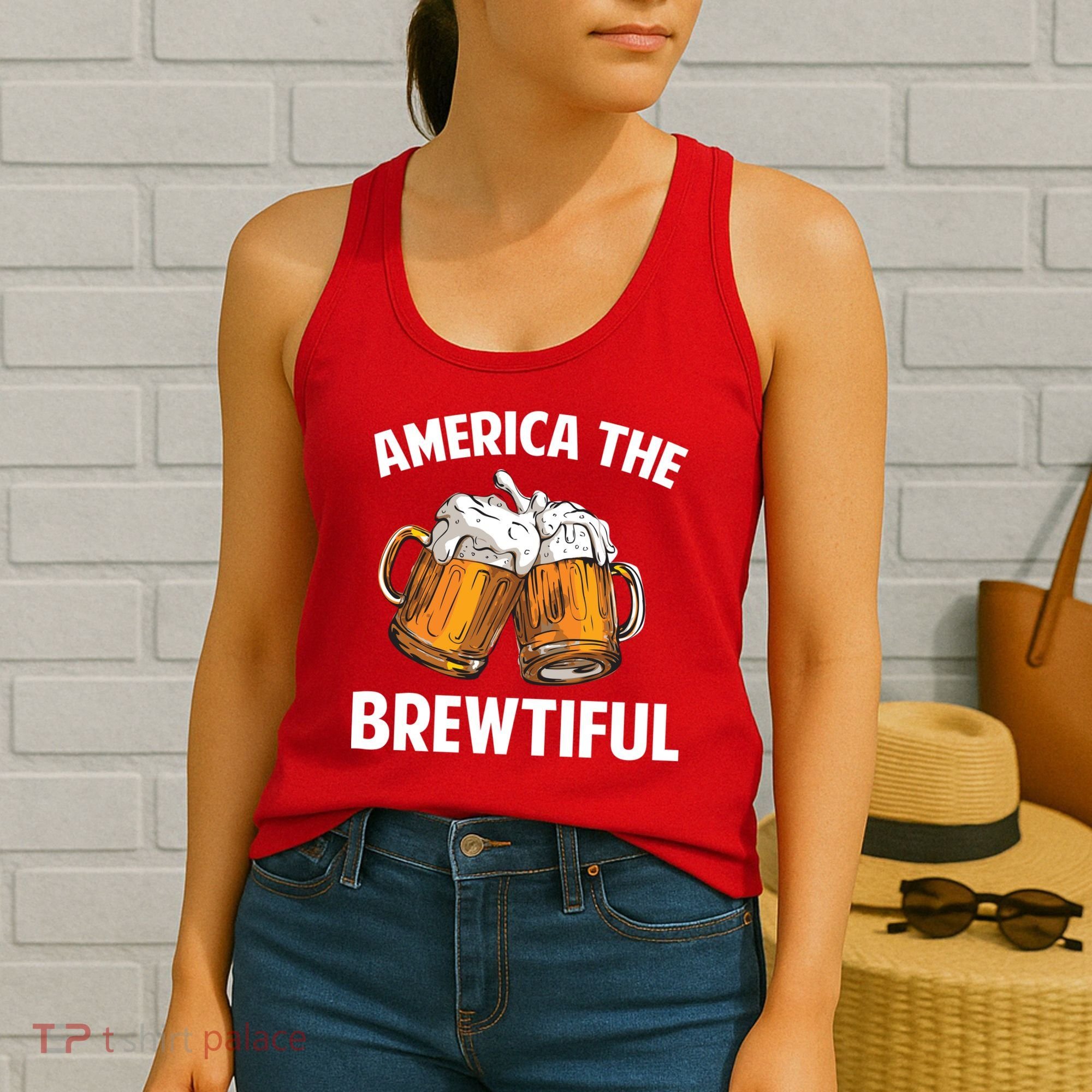 America The Brewtiful Women's Tank Top