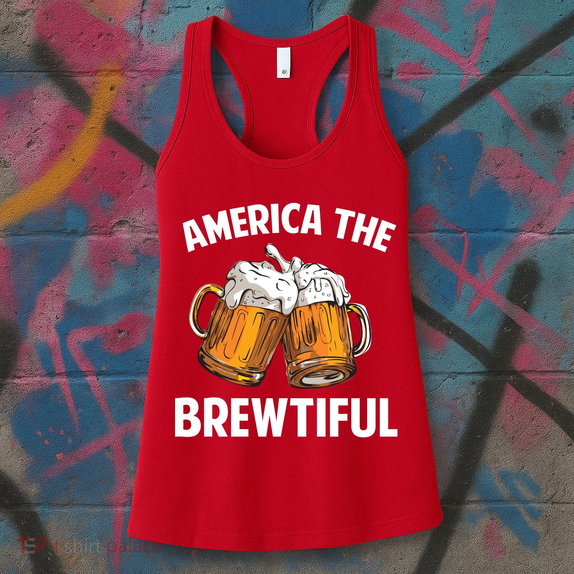 America The Brewtiful Women's Tank Top