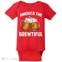 America The Brewtiful Baby Bodysuit thumb 0