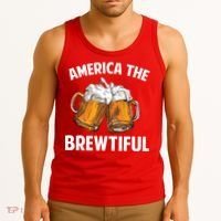 America The Brewtiful Tank Top thumb 3