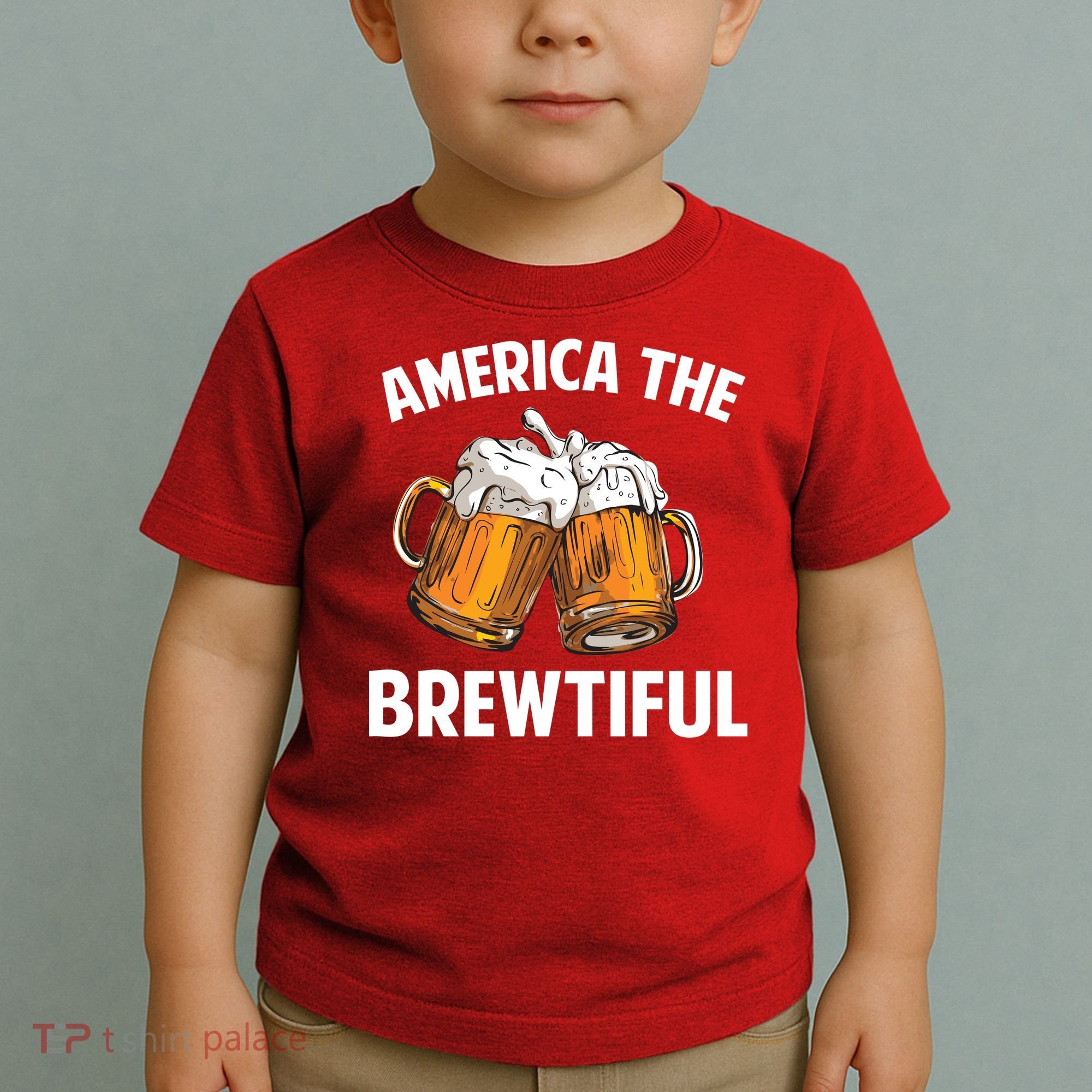America The Brewtiful Toddler T-Shirt