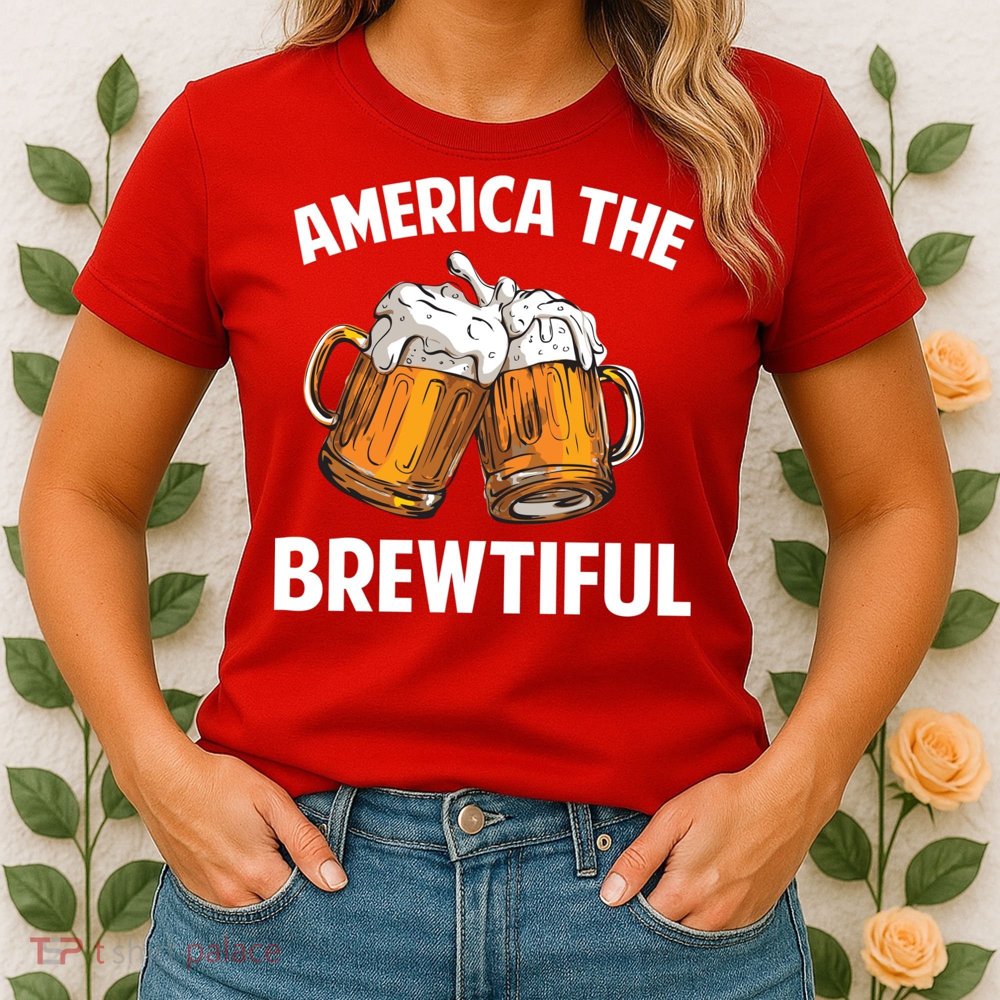 America The Brewtiful Women's T-Shirt
