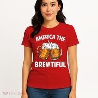 America The Brewtiful Women's T-Shirt thumb 4