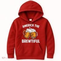 America The Brewtiful Kids Hoodie thumb 0