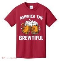 America The Brewtiful Kids T-Shirt thumb 0
