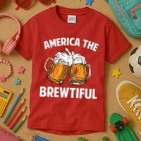 America The Brewtiful Kids T-Shirt thumb 3