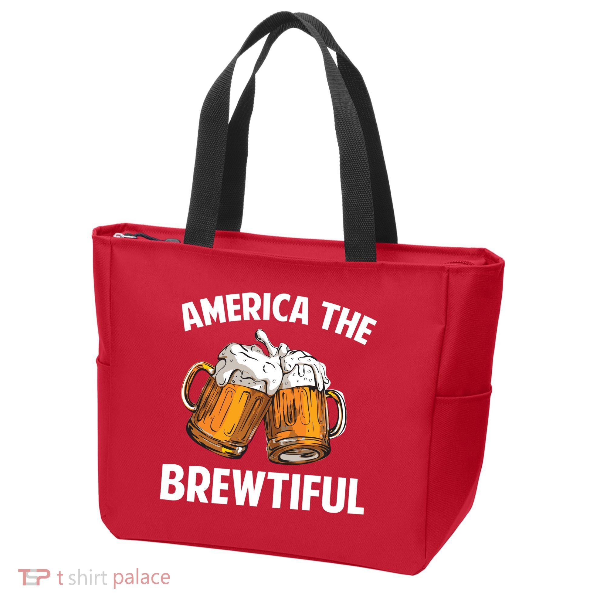 America The Brewtiful Tote Bag