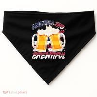 America The Brewtiful Beer USA Flag USA-Made Doggie Bandana thumb 0