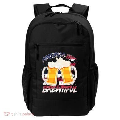 America The Brewtiful Beer USA Flag Backpack