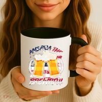 America The Brewtiful Beer USA Flag Coffee Mug thumb 3