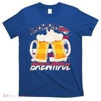America The Brewtiful Beer USA Flag T-Shirt thumb 0