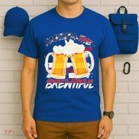 America The Brewtiful Beer USA Flag T-Shirt thumb 6
