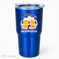 America The Brewtiful Beer USA Flag Tumbler thumb 0