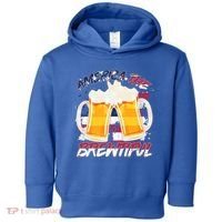 America The Brewtiful Beer USA Flag Toddler Hoodie thumb 0