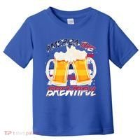 America The Brewtiful Beer USA Flag Toddler T-Shirt thumb 0