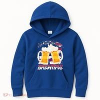 America The Brewtiful Beer USA Flag Kids Hoodie thumb 0