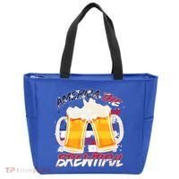 America The Brewtiful Beer USA Flag Tote Bag thumb 0