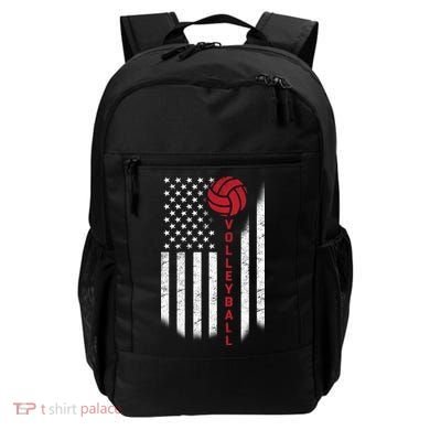 America Volleyball Flag Backpack