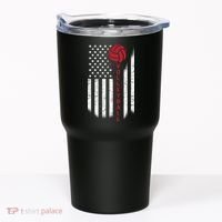 America Volleyball Flag Tumbler thumb 0